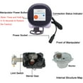 thumbnail image 3 of TOP-MAX 12V/1A Smart Valve Controller Auto Shut ON Off Smart Valve WIFI / ZigBee Smart Manipulator Electric Water And Gas Valve, 3 of 8