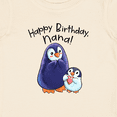 thumbnail image 4 of Inktastic Happy Birthday, Nana- Cute Penguins Boys or Girls Baby T-Shirt, 4 of 5
