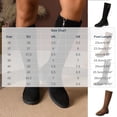 thumbnail image 4 of Taqqpue Women's Knee High Boots Plus Size Round Toe Metal Embellished Mid Heel Comfortable Long Boots for Women Size 5.5-11 Fashion Dress Shoes Fall Winter Riding Footwear Casual, 4 of 10