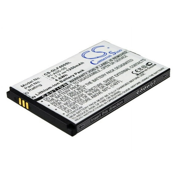 1250mAh PI-A05-05 Battery Golf Buddy World, World Color