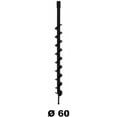 thumbnail image 1 of Professional Landscaping Tool Earth Auger Drill Bit, Durable Cast Steel And Universal 3_4 Inch Shaft For Gardening Diy Projects, Extended Length Design And Robust Construction, 1 of 1
