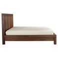 thumbnail image 6 of Solid Wood Platform Bed in Brick Brown Finish, 6 of 7