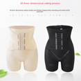 thumbnail image 4 of Pantalones abdominales para mujer, con cinturón, moldeador de cadera, ropa interior fina de verano, cintura alta, sin costuras, transpirable, talla grande, pantalones de seguridad posparto, 4 of 5