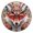 Black, variant on YAZAOO Decorative Wall Clock Size:25cm Glamorous Fox Design Pattern Clock