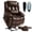 Brown, variant on Dual Motor Power Lift Recliner Chair for Elderly, Infinite Position Lay Flat Lift Chair with Heat and Massage, Extended Footrest, USB Ports, Lumbar Pillow, Cup Holders, Brown
