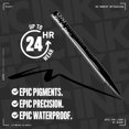 thumbnail image 2 of Nyx Professional Makeup Epic Ink Liner Waterproof Liquid Eyeliner - Black (Pack Of 2) Vegan Formula, 2 of 9