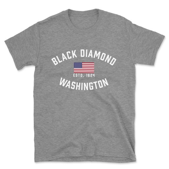 Black Diamond Washington Patriot Men's Cotton T-Shirt