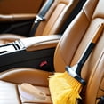thumbnail image 2 of Cepillo de limpieza para detalles de automóviles, cepillo para polvo automotriz, cepillo multifunción para interiores de automóviles, para asientos, tablero y tapicería, 2 of 8