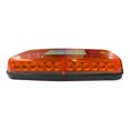 thumbnail image 1 of TORRETA RECTANGULAR DE 36 LEDS AMBAR CON 8 FUNCIONES ATORNILLABLE REFIVIDRIO TORRETA RECTANGULAR, 1 of 2