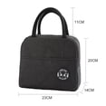 thumbnail image 7 of Amerteer Lunch Bag Tote Bag Lunch Bag with Front Pocket for Women Lunch Box Insulated Lunch Container for Women Men Work Picnic, 7 of 7