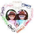 thumbnail image 4 of 10 pares de gafas para muñecas, gafas bonitas de moda, suministros para muñecas de 18'', 4 of 8