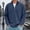 E-277Navy, variant on FAOWME Men's Pullover Long Sleeve Stand Collar Half Zipper Solid Color Comfortable Breathable Sweatshirt For Casual Daily Wear Black L