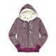 thumbnail image 1 of Sudadera con capucha Roxy Bliss Pique para Mujer Rojo Mediano, 1 of 2