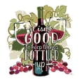 thumbnail image 3 of Gango Home Decor Contemporary Wine and Friends II & III on White by Janelle Penner (Ready to Hang); Two 12x12in Gold Trim Framed Prints, 3 of 5