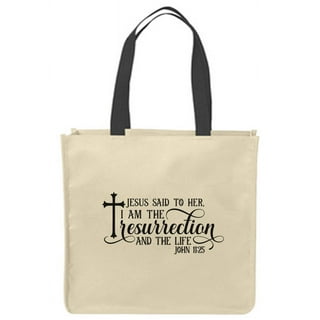 Talltalk 9 Pcs Christian Bible Tote Bags for Women Canvas Floral Verse  Inspirational Scripture Tote Bag Bulk Religious Gift Reusable Shopping Bags  for