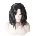 thumbnail image 3 of SUCS Short Wavy Bobo Human Hair Full Wig Glueless Front Wigs Black Women, 3 of 3