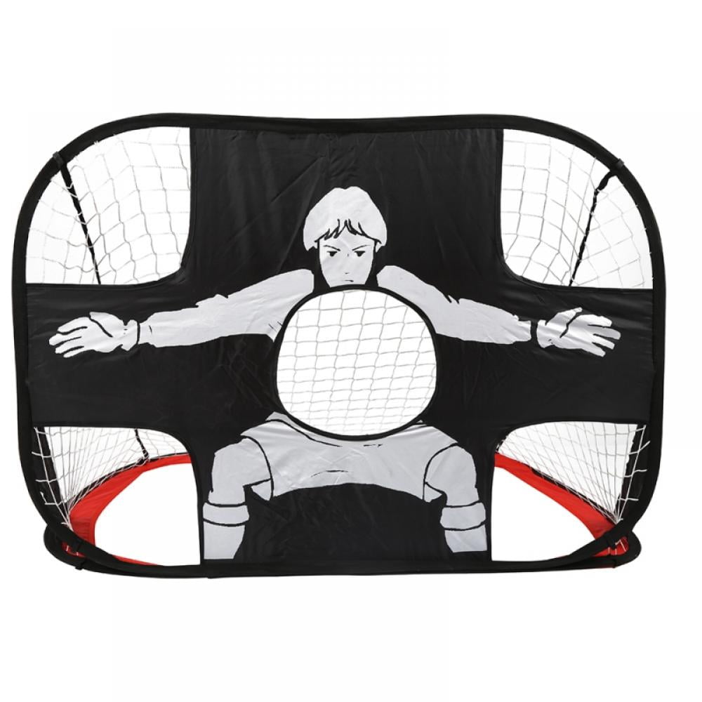 US Pop-Up Soccer Goal Sizes 2.7’ Two Portable Soccer Net with Carry Bag