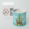 thumbnail image 2 of Carolines Treasures CK4684CDL 3.75 x 3.25 in. Unisex Pixie Bob No.1 Cat Merry Christmas 10 oz Decorative Soy Candle, 2 of 5