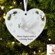 thumbnail image 3 of Adorno de La Amistad con Forma de Corazón de Vidrio Marino, Recuerdo de La Amistad, Adorno de Corazón de La Amistad para Árbol de Navidad., 3 of 5