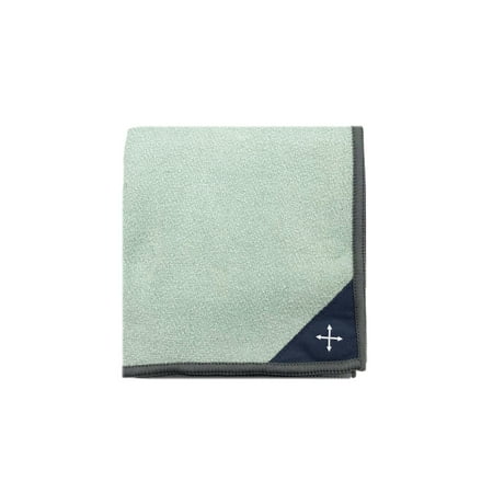 O+R Oak and Reed Microfiber Sweat Towel with Magnet, Seafoam