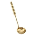 thumbnail image 3 of Samfox Cooking Tool, Cuchara de cucharón de acero inoxidable Cuchara de sopa grande Utensilio de cocina(04#), 3 of 5