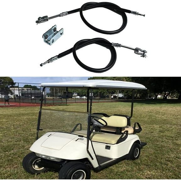 waltyotur Brake Cable Set Replacement for EZGO TXT Medalist 1994-2010 Gas and Electric Golf Carts 70273 - G03