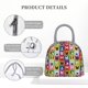 thumbnail image 4 of Easygdp Colorful Bulldog Bolsa de Almuerzo Insulada Grande, Forro de Aluminio, Diseño Espacioso, a Prueba de Fugas, Ideal para Trabajo, Picnics, Viajes y Actividades al Aire Libre, 4 of 6