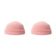 thumbnail image 1 of Jumpingount Sombrero de hilo de punto de invierno Personalidad Moda casual Gorras de cabeza corta Sólido Transpirable Hombres Mujeres Sombreros Rosado 2piezas, 1 of 6