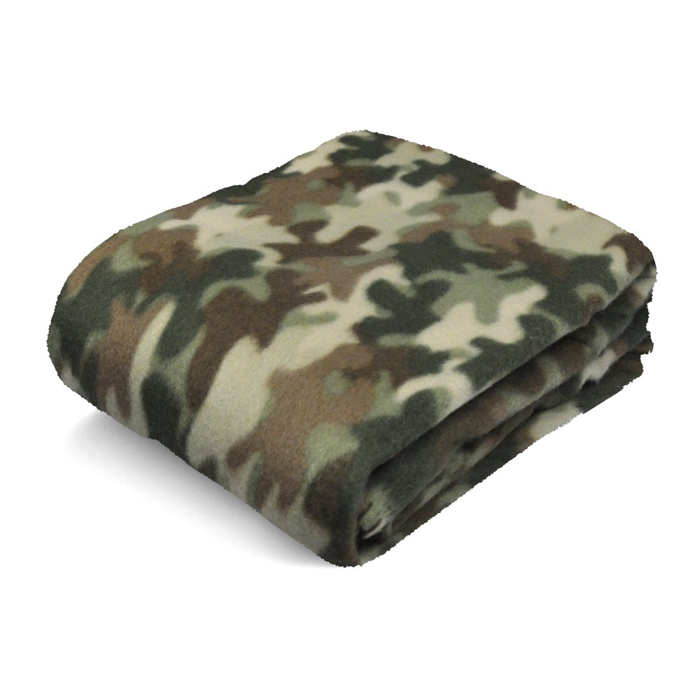 Mainstays Fleece Camo Throw, 1 Each