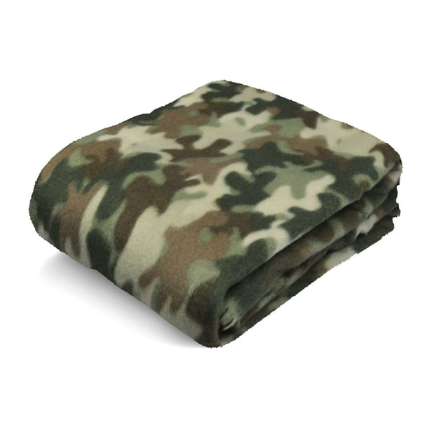 Mainstays Fleece Camo Throw, 1 Each - Walmart.com - Walmart.com