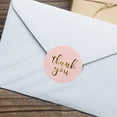 thumbnail image 4 of 500pcs 1Inch Thank You Stickers Seal Labels Gold Foil Paper Decoration Sticker For Handmade Wedding Gift Labels Stationery, 4 of 8