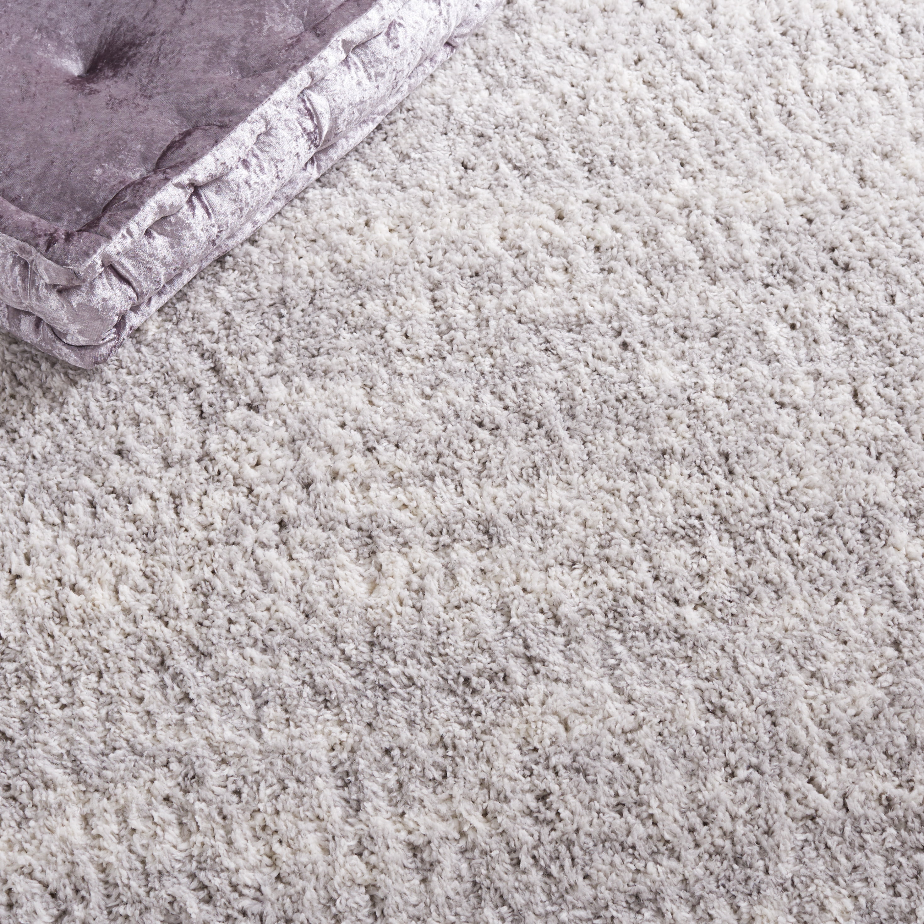 SAFAVIEH Berber Shag Torvald Abstract Area Rug, Grey/Ivory, 8' x 10'