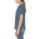 thumbnail image 4 of INSPIRAR CHIC Blusa de Chifón con Cuello Peter Pan y Lazo de Manga Corta con Estampado Retro S Azul Gris Puntos, 4 of 8