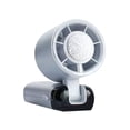 thumbnail image 4 of White Handheld Fan with Ice Cooler Semiconductor Rechargeable Portable Pocket Fan, Hand Fan Ai Semiconductor Cooling 21000 Rpm Motor 199-Stepless Speeds 3000Mah Battery 14-Hour Runtime, By Kingtowag, 4 of 9