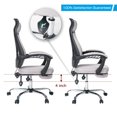 Merax Ergonomic High Back Reclining Office Mesh Napping Chair with
