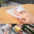 thumbnail image 3 of Moocorvic Vegetable Brush Scrubber for Food Fruit Cleaner Device in Water Flexible Bendable for Carrot Potato Radish Corn Kitchen Cleaning Gadget,, 3 of 3