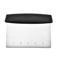 thumbnail image 1 of Stainless Steel Dough Scraper With Clearly Scale, Ultra-wide Desktop Scraper, Multipurpose Use For Cutting And Chopping, Non-slip Grip And Dishwasher-safe Cleaning For Your Cooking Needs, 1 of 5
