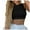 Black, variant on Lindreshi Crop Tops for Women Women's Fashion Casual Sleeveless Slim Short Color Vest