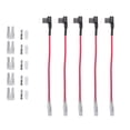 thumbnail image 1 of Unique Bargains 5 Set Universal Car Fuse Tap and Circuit Adapters 12V with 25A Blade Type Fuses, 1 of 8