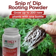 Hormex Rooting Hormone Powder #8 (0.80% IBA) for Semi-Hardwood Plants, Trees & Shrubs – High Strength Root Stimulator for Woody Cuttings, Cloning, Propagation
