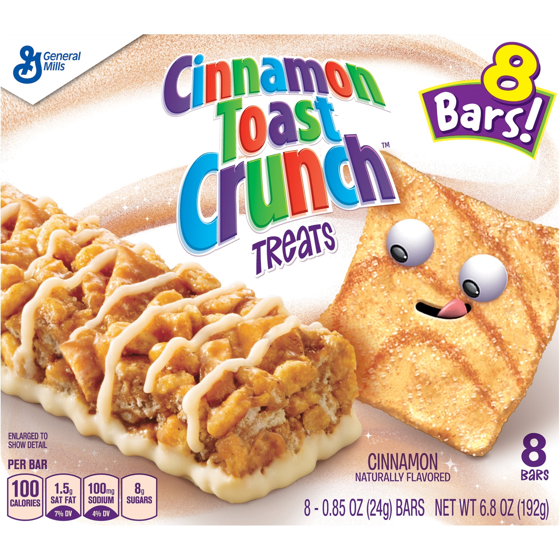 Cinnamon Toast Crunch Treats 8 Bars 6 8 Oz Box Walmart cinnamon-toast-crunch-treats-8-bars-6-8-oz-box-walmart
