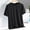 Black#02, variant on Men's Summer T Shirts Outdoor Lightweight Ice Silk Crew Neck Short Sleeved Shirts Summer Loose Breathable Quickly Drying Sports Tees Top Summer Deal