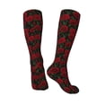 thumbnail image 4 of Balery Rose Printed Novelty Socks Men's Women's Crew Socks Sports Socks Knee High Socks Cotton Socks Quirky and Cool Socks, 4 of 9