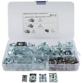 thumbnail image 1 of 80Pcs M-4 M-5 M-6 M-8 B-Type Écrou Kit Colliers de Serrage avec Boîte de Rangement Kit Assortiment pour Motos Machines Outils à Main Colliers Clips, 1 of 7