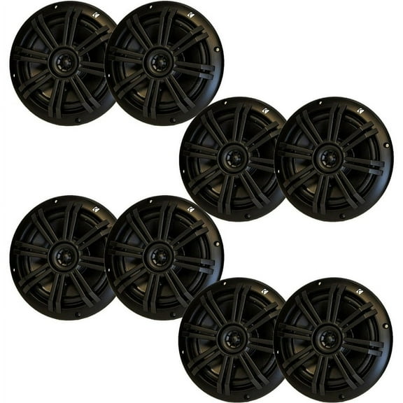 Kicker Speaker, 50 W RMS, 150 W PMPO, 8 Pack