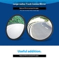 thumbnail image 2 of fastboy Blind Mirror,Enhanced Safety Features Mirror Angle View Durable Steel For And Reverse Large Mirrors And Trucks S, 2 of 4