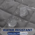 thumbnail image 4 of Funda de sofá PureFit reversible acolchada resistente al agua, color gris, 4 of 7