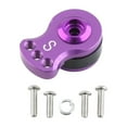 thumbnail image 1 of yingyy Protection Servo de Force de Section Bras de Direction Résistant à l'Usure Demi-Bras Servo 1/8 Télécommande Bateau M/noir S/violet, 1 of 6