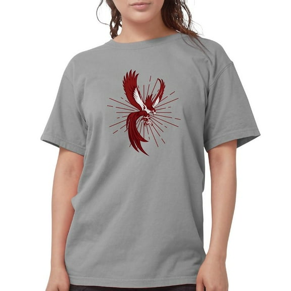 CafePress - Alpha Sigma Phi Phoenix T Shirt - Womens Comfort Colors® Shirt