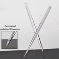 thumbnail image 5 of Professional Tweezers, Ergonomic Grip Stainless Tool for Electronics Repair Model Building Craft, 5 of 8